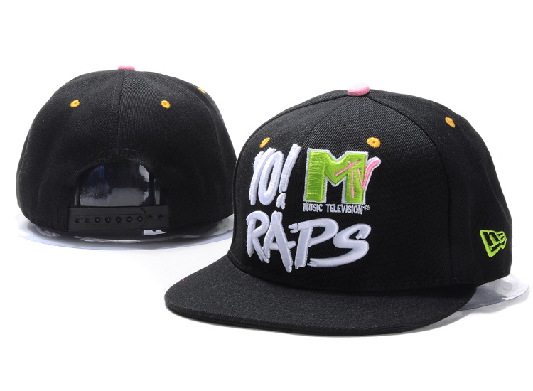 MTV Collaboration Yo Raps Snapback Hat #01
